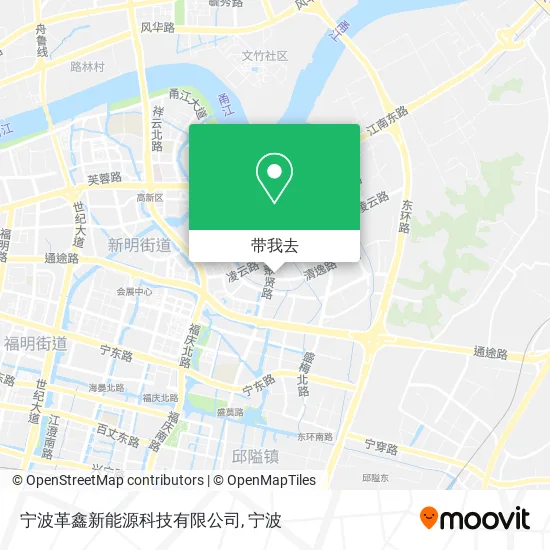 宁波革鑫新能源科技有限公司地图
