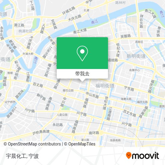 宇晨化工地图