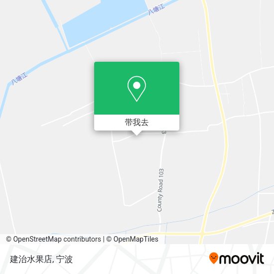建治水果店地图