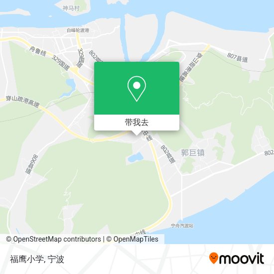 福鹰小学地图