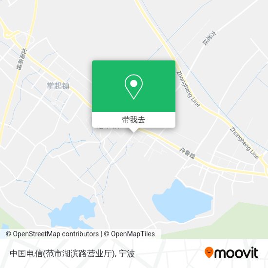 中国电信(范市湖滨路营业厅)地图
