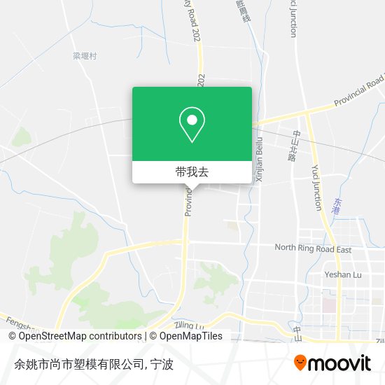 余姚市尚市塑模有限公司地图