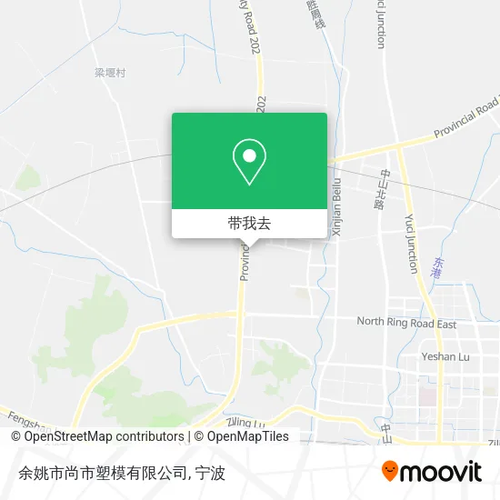 余姚市尚市塑模有限公司地图