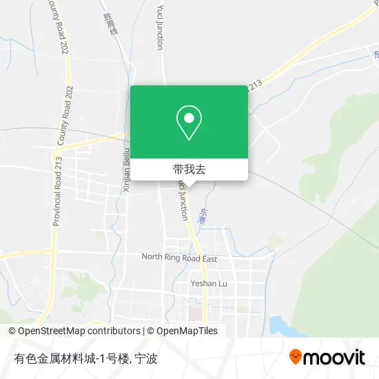 有色金属材料城-1号楼地图