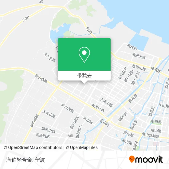 海伯轻合金地图