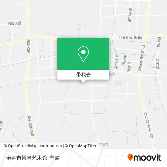 余姚市博翰艺术馆地图