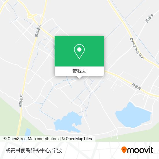 杨高村便民服务中心地图