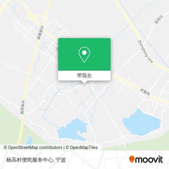 杨高村便民服务中心地图
