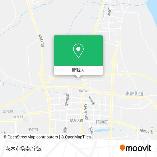 花木市场南地图