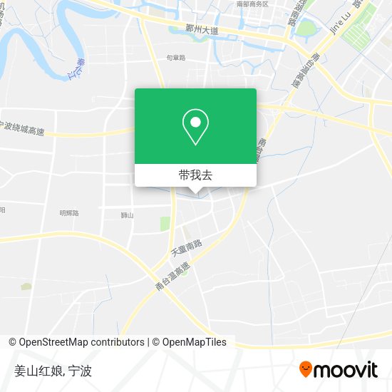 姜山红娘地图