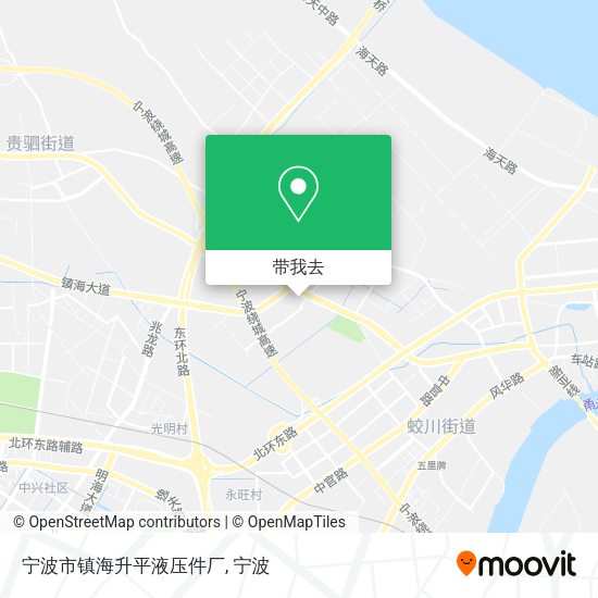 宁波市镇海升平液压件厂地图