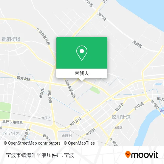 宁波市镇海升平液压件厂地图