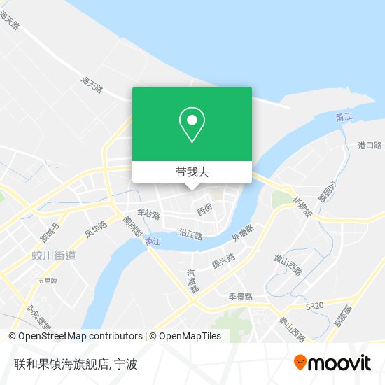 联和果镇海旗舰店地图