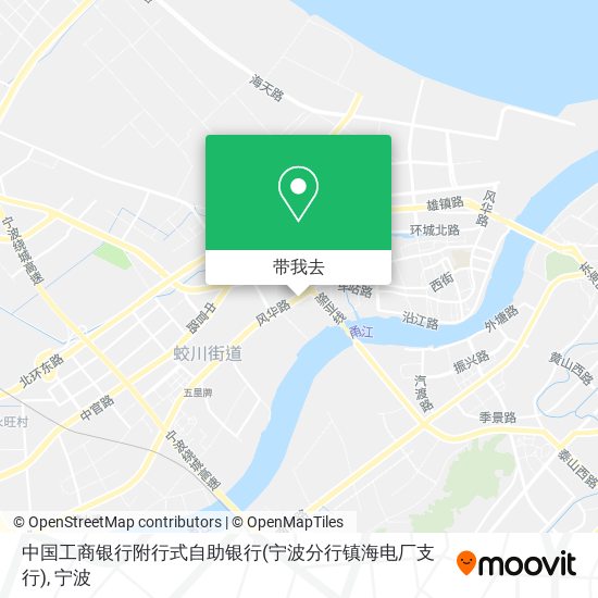 中国工商银行附行式自助银行(宁波分行镇海电厂支行)地图