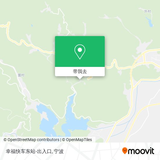 幸福快车东站-出入口地图