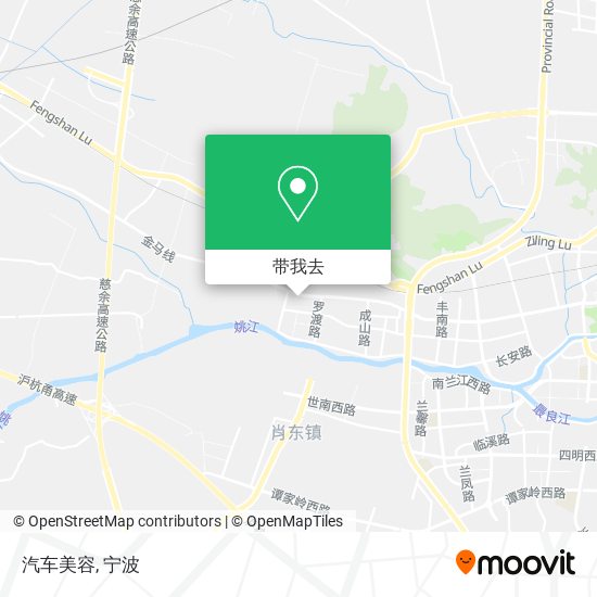 汽车美容地图