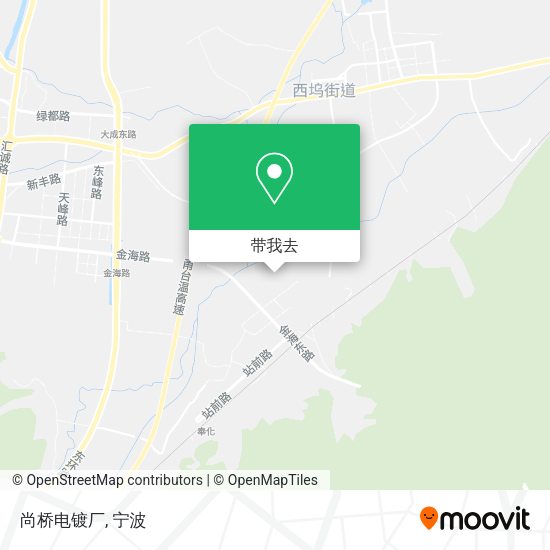 尚桥电镀厂地图