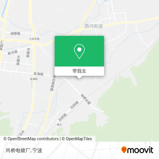 尚桥电镀厂地图