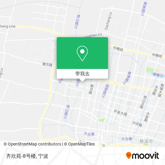 齐欣苑-8号楼地图