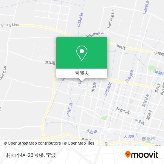 村西小区-23号楼地图