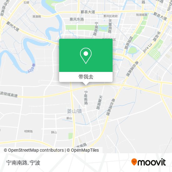 宁南南路地图