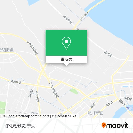 炼化电影院地图
