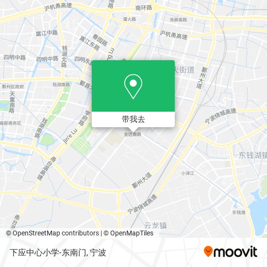 下应中心小学-东南门地图