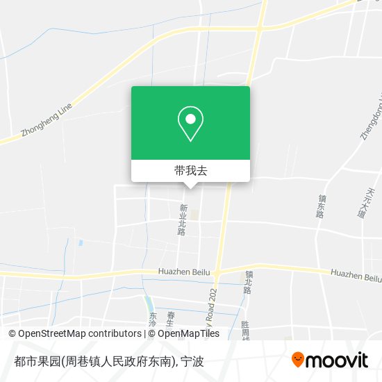 都市果园(周巷镇人民政府东南)地图