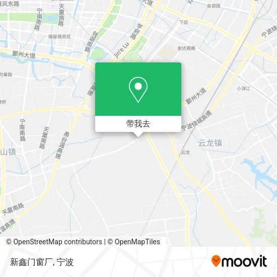 新鑫门窗厂地图