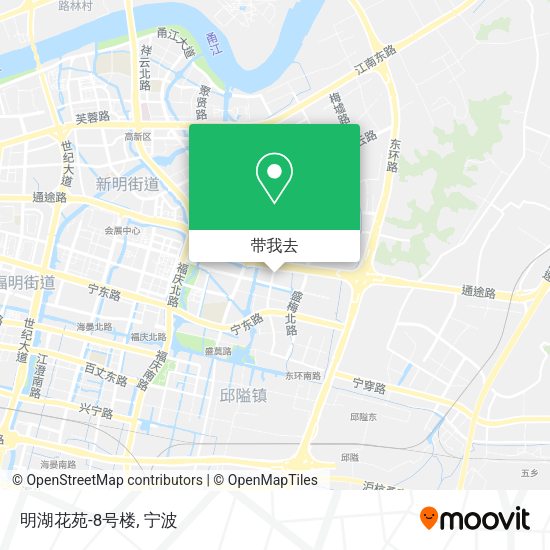 明湖花苑-8号楼地图