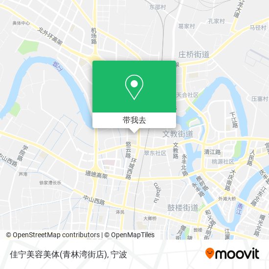 佳宁美容美体(青林湾街店)地图