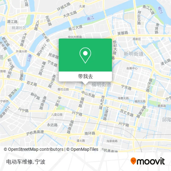 电动车维修地图