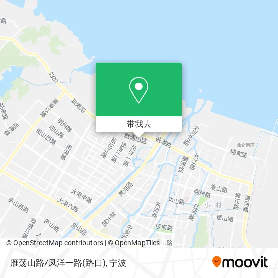 雁荡山路/凤洋一路(路口)地图
