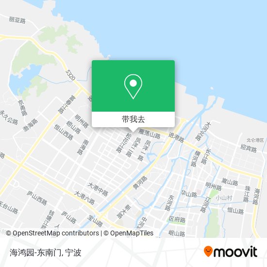 海鸿园-东南门地图