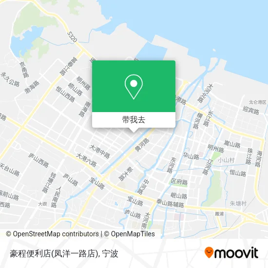 豪程便利店(凤洋一路店)地图