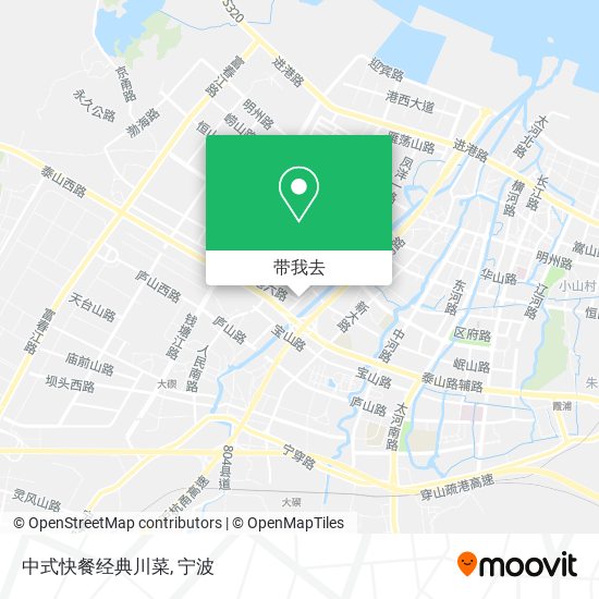 中式快餐经典川菜地图