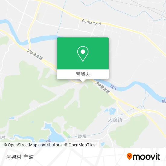 河姆村地图