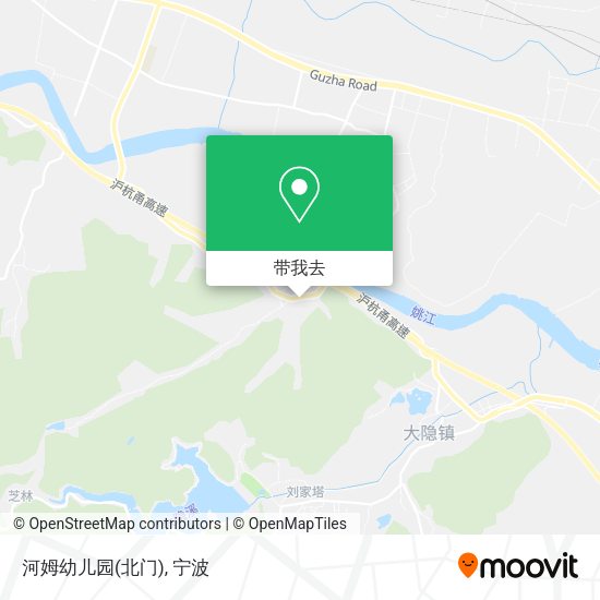 河姆幼儿园(北门)地图