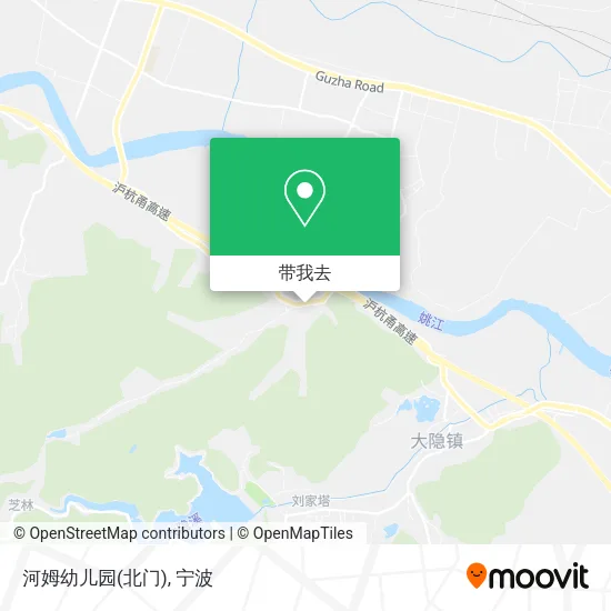 河姆幼儿园(北门)地图