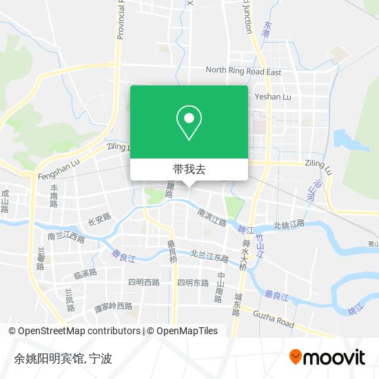 余姚阳明宾馆地图