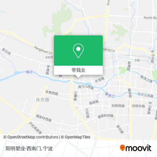 阳明塑业-西南门地图