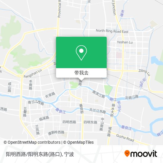 阳明西路/阳明东路(路口)地图