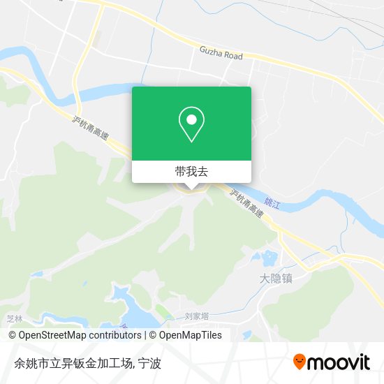 余姚市立异钣金加工场地图