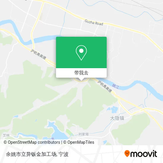 余姚市立异钣金加工场地图