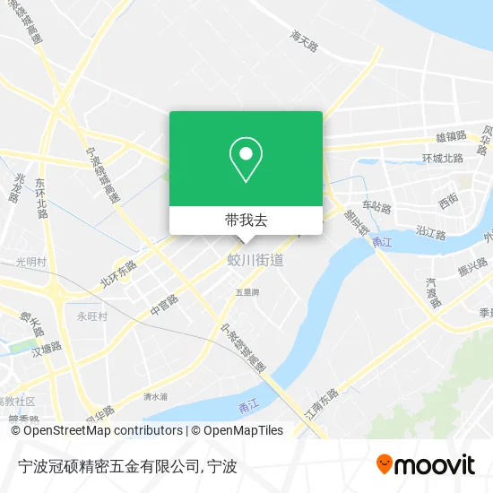 宁波冠硕精密五金有限公司地图