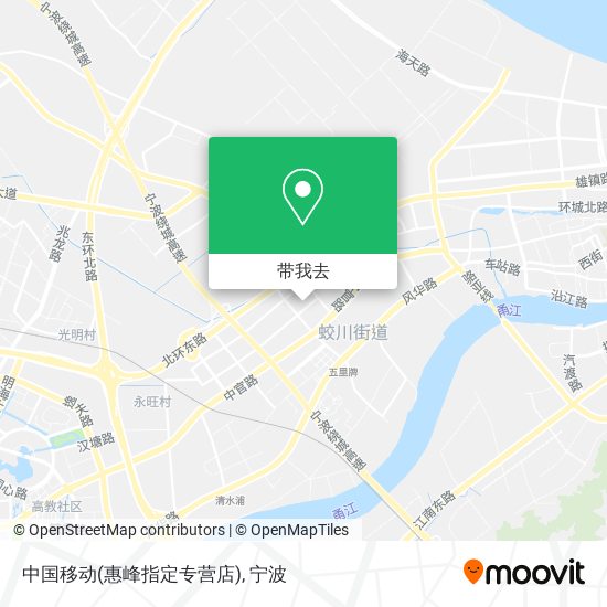 中国移动(惠峰指定专营店)地图