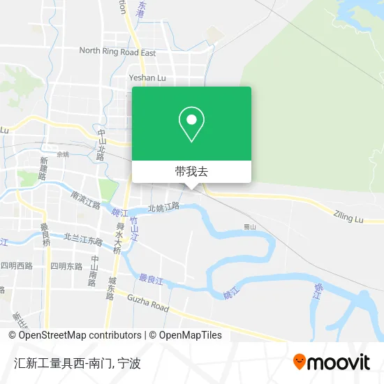 汇新工量具西-南门地图