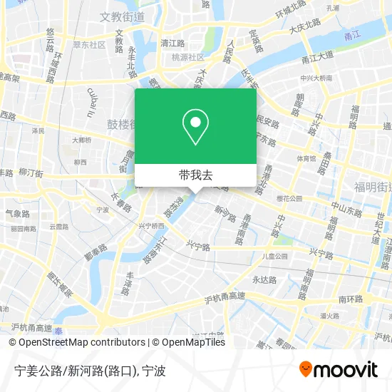 宁姜公路/新河路(路口)地图