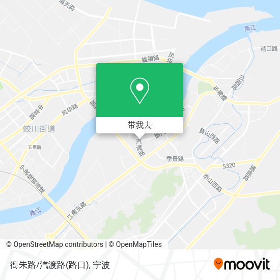 衙朱路/汽渡路(路口)地图