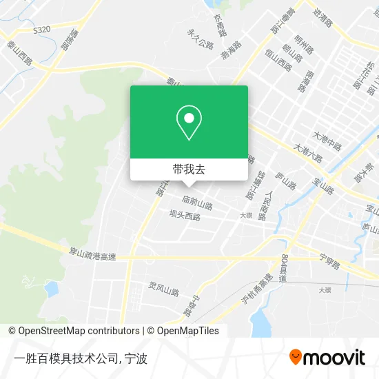 一胜百模具技术公司地图